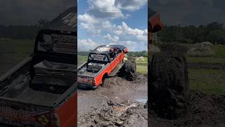 King Krush Monster Truck mudbog ford mudslinging kingkrush short [upl. by Einahpehs]