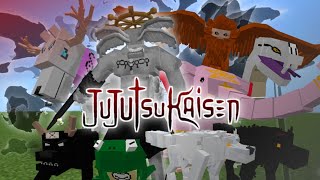 NEW 10 SHADOW TECHNIQUE JUJUTSU KAISEN AWAKENING ADDON  MINECRAFT [upl. by Neemsay794]