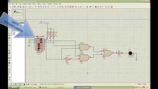 Multiplexor 2 a 1 con compuertas logicas [upl. by Fulviah]