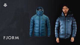 Fjorm  850 Fill Power Hydrophobic Down Jacket  Jöttnar [upl. by Mora878]