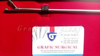 Arthroscopy Suture Passer  Arthroscopy Surgery Instruments  Grafic Surgocal [upl. by Yraillih468]