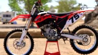 Motocross Actions First Look 2014 KTM 350SXF [upl. by Ahsinid]