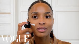 Ciaras 12 Step Guide to Glowing Skin amp Power Brows  Beauty Secrets  Vogue [upl. by Eirrek]