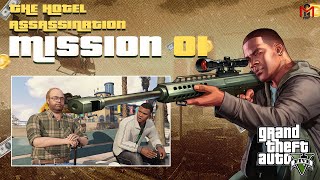 GTA 5 The Hotel Assassination  Franklin’s Sniper Skills in Action trending gaming videogame [upl. by Ferd767]