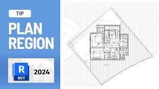 How to use Plan Region in Revit 2024  Easy Tip to show Spot Elevation [upl. by Nessim]