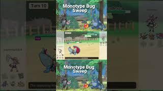 Bugs SWEEP Legendary Heavy Team pokemonshowdownsweep pokemonshowdown pokemon Shorts [upl. by Ahseekan]