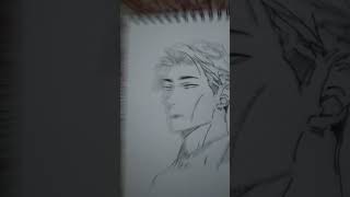 Kento nanami drawing jujutsukaisen gojofanart anime nanamikentoedit [upl. by Alan]