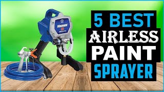 Best Airless Paint Sprayer 2024  Top 5 Picks [upl. by Einahets229]