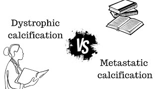 Differences Between Dystrophic Versus Metastatic  Pathologic  Calcification Pathology Notes [upl. by Rape]