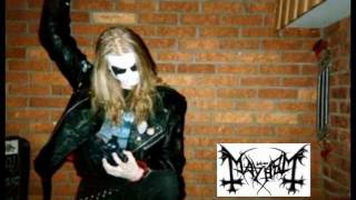 Mayhem With Dead 1990  Deathcrush [upl. by Airdnalahs569]