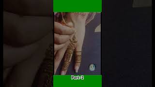 Beautiful fingers mehandi design Part2shortvideotrendingshort youtubeshortsmehndi tranding [upl. by Curhan574]