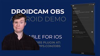 DroidCam OBS  OBS 28 Tutorial [upl. by Kienan]