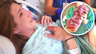 Emotional Live Birth Vlog of Our Baby Girl [upl. by Hacceber]