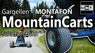 Mountain Carts 🏁  Gargellen  Montafon Schafbergbahn [upl. by Ludwigg]