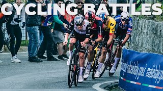 BEST CYCLING BATTLES  Compilation 2023  Wout Van Aert vs Mathieu van der Poel vs Tadej Pogačar [upl. by Aniroc370]