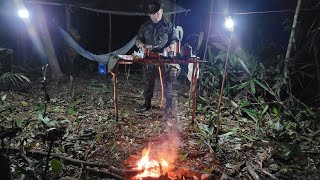 ACAMPAMENTO SELVAGEM EM UMA NOITE SILENCIOSA [upl. by Klemens]