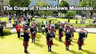 The Crags Of Tumbledown Mountain  Scots Guards Association Pipes and Drums [upl. by Africa818]