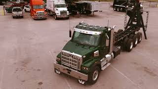 Western Star 47X  Palfinger Epsilon M13A Crane  Heiden Grapple [upl. by Ashman172]