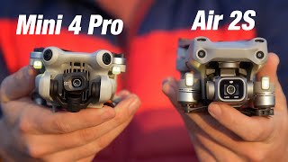 DJI Mini 4 Pro vs Air 2S Which Drone Is Right For YOU [upl. by Auka294]