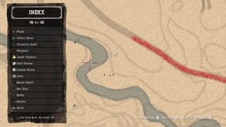 Red Dead Redemption 2  American Gray Fox Location [upl. by Yerrot]