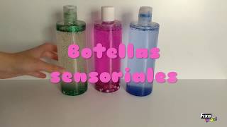 DIY fácil  Botellas sensoriales para niños de 2 a 5 años [upl. by Kokaras]