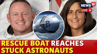 Elon Musks SpaceX Launches Mission To Rescue Astronauts Stranded At ISS  Sunita Williams  N18G [upl. by Demetre525]