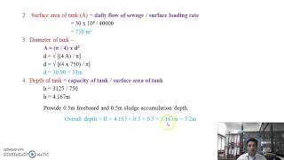 Design of primary sedimentation tank [upl. by Avruch]