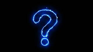 Free Question  Mark with Effect for Video Titles   mark in different color  Royalty Free footage [upl. by Nnednarb]