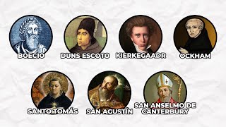 4 horas de la Mejor Filosofía Cristiana San Agustín Kierkegaard Abelardo Escoto Aquino [upl. by Lytsirhc]