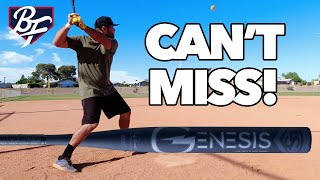 2024 Louisville Slugger Andy Purcell APG4 Genesis 240 USSSA Bat Review [upl. by Buine]