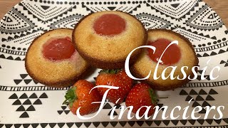 How to make STRAWBERRY FINANCIERS  Classic French Recipe [upl. by Cori]