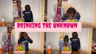 Drink Taste Test Challenge Drinking The UNKOWN [upl. by Mcmullan]