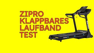 Zipro klappbares Laufband im Test KURZ amp KOMPAKT Zusammengefasst [upl. by Ardnac]