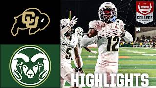 Colorado State Rams vs Colorado Buffaloes  Full Game Highlights  ESPN College Football [upl. by Avictor]