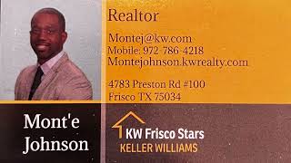 Monte Johnson of Keller Williams is our fabulous host at 8609 Ponderosa Dr in Stonebridge Ranch [upl. by Elay332]