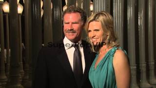 Will Ferrell Viveca Paulin Ferrell at LACMA Hosts 2012 A [upl. by Valenka]