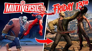 ALL Jason References Secrets and Easter Eggs in MultiVersus Friday 13th [upl. by Kiryt]