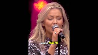 Hurts so good🤯💯🔥 credit astrids hurtssogood live song concert youtubeshorts lyrics short [upl. by Suired632]