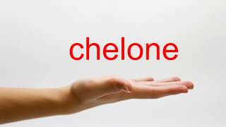 How to Pronounce chelone  American English [upl. by Asiaj]