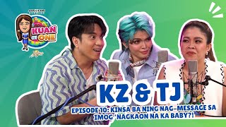 KZ TANDINGAN amp TJ MONTERDE Kinsa ba ning nagmessage sa imog ‘nagkaon na ka baby  KUAN ON ONE [upl. by Iline]