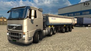 ETS2  Xe đầu kéo đi qua đường đèo quanh co  ND Gaming [upl. by Drake]