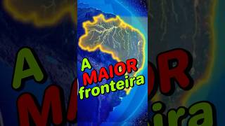 Qual a MAIOR fronteira do Brasil geografia brasil bolivia [upl. by Ennaeus272]