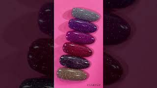 Claresa STARLIGHT  lakiery z efektem flash 😍 [upl. by Kile598]