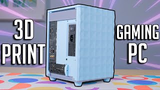 I Built a 3D Printed Gaming PC 2023 [upl. by Osithe]