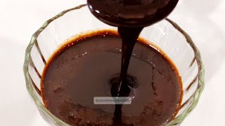 CALDA DE CHOCOLATE CASEIRA PARA SORVETES SOBREMESAS E PUDINS [upl. by Hserus]