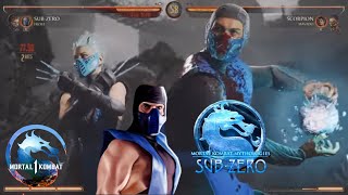 Mortal Kombat 1 Sub Zero amp Frost Gameplay The New MK Mythologies Team [upl. by Ing]