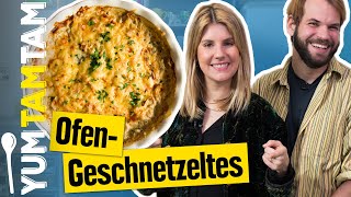 Geschnetzeltes  Mit Champignons amp Spätzle  yumtamtam [upl. by Anahsit]