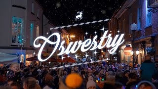 The 2023 Oswestry Christmas Video  quotBest large town in Britainquot Britain in Bloom Finals 2023 [upl. by Eissel]