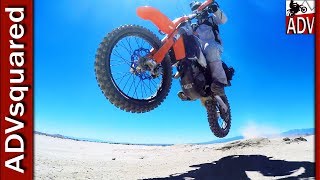 Learing How to Jump a Dirt Bike ✧KTM 350 EXCf Dual Sport Adventure Ride✧ [upl. by Aurthur]