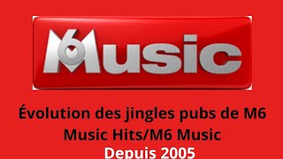 S1 EP1  Évolution des jingles pubs de M6Music Hits M6Music Chaîne de musique [upl. by Nylikcaj]